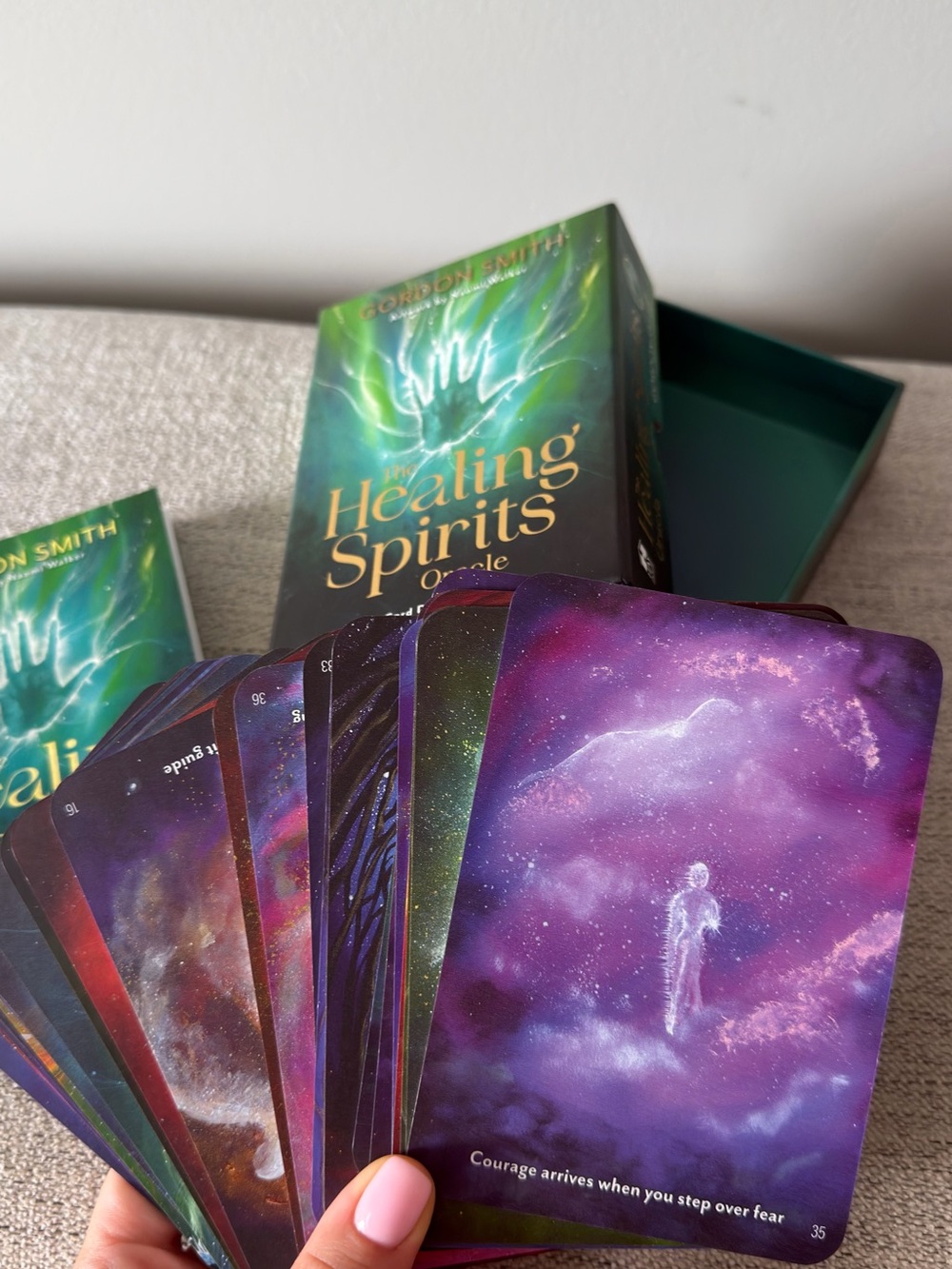 The Healing Spirits Oracle Gordon Smith 48-Card Deck & Guidebook New